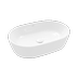 VILLEROY & BOCH Villeroy Boch Architectura - Umyvadlo na desku, 600x400x155 mm, bez přepadu, alpská bílá 5A266101