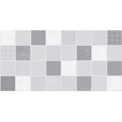 Dekor AREA  imitace mozaika šedá  20 x 40
