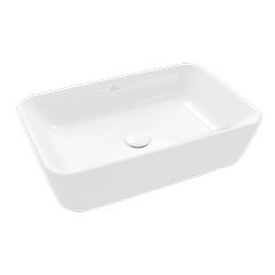 VILLEROY & BOCH Villeroy Boch Architectura - Umyvadlo na desku, 600x405x155 mm, bez přepadu, alpská bílá 5A276101