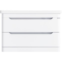 Skříňka SOFT včetně umyvadla 80 cm, bílá