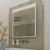 Zrcadlo NIMCO LED s podsvícením 50 x 70 cm s dotykovým senzorem - galerie #5