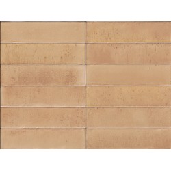 Lesklá dlažba LUME Pink 6x24 cm